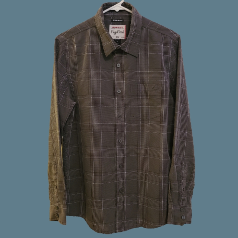 Oakley forged Goods Long Sleeve Button Down  Shirt